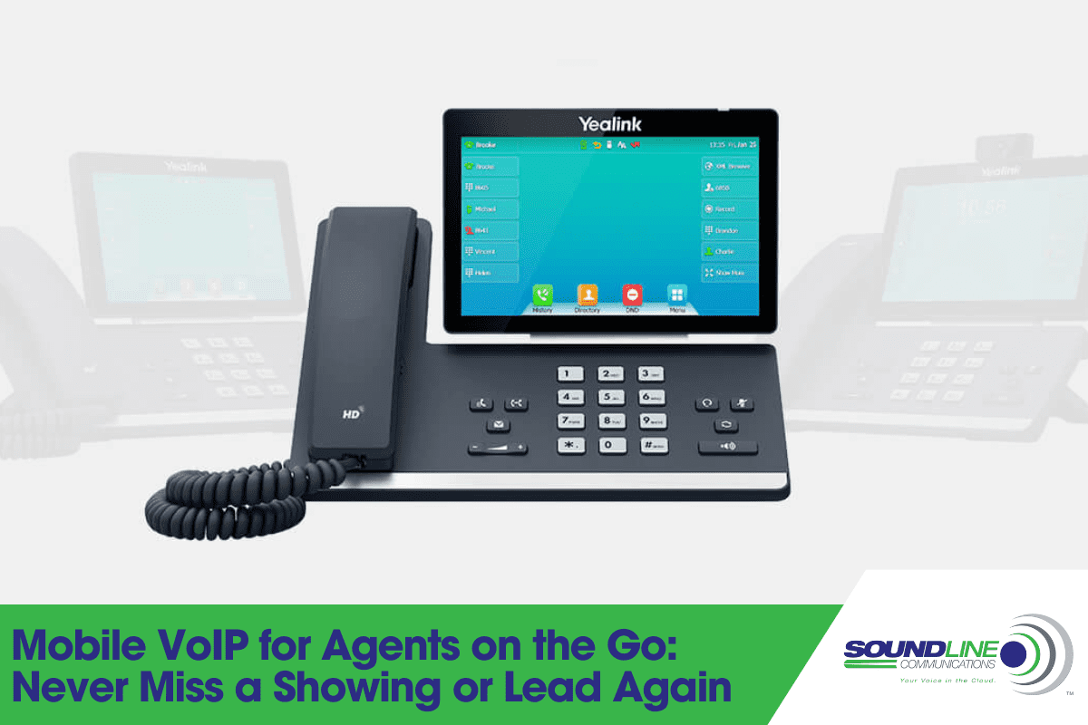 Mobile VoIP for Agents on the Go: Never Miss a Showing or Lead Again