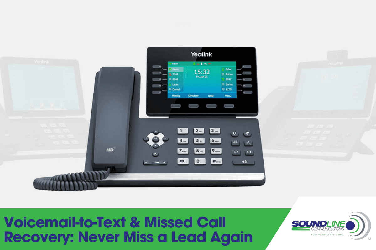 Voicemail-to-Text & Missed Call Recovery: Never Miss a Lead Again