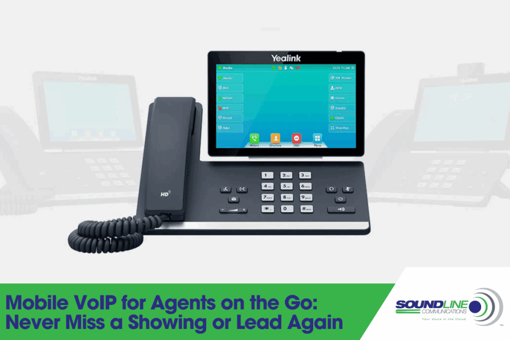 Mobile VoIP for Agents on the Go: Never Miss a Showing or Lead Again