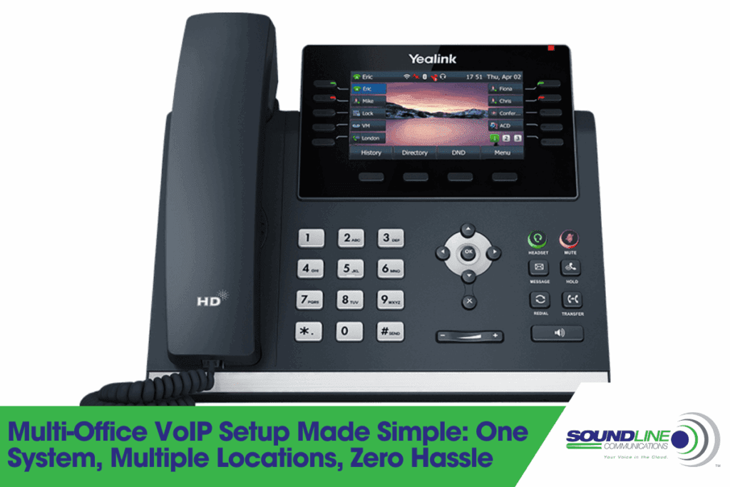 Multi-Office VoIP Setup Made Simple: One System, Multiple Locations, Zero Hassle