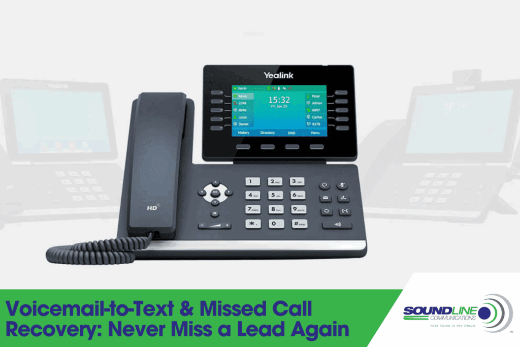 Voicemail-to-Text & Missed Call Recovery: Never Miss a Lead Again
